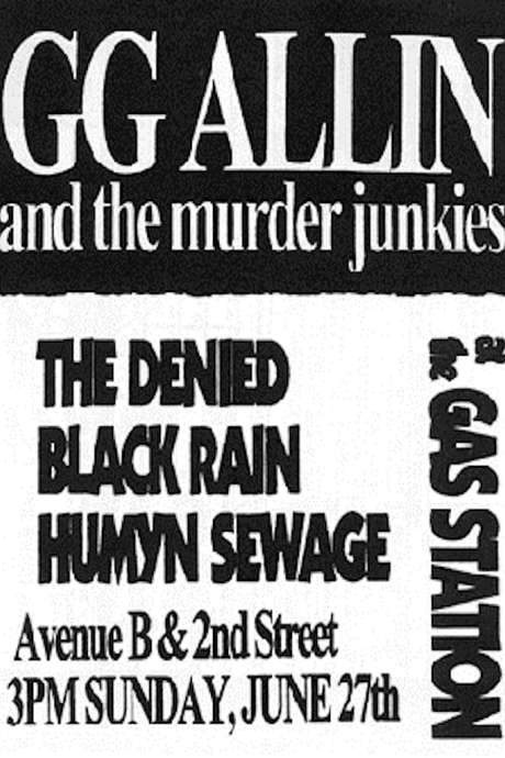 GG Allin: Live at the Gas Station